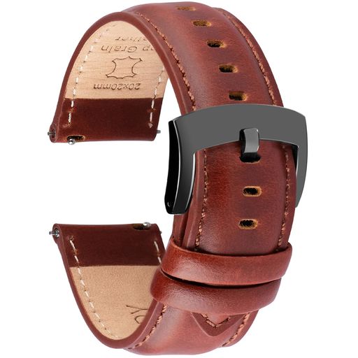 [OTTOODY]時計バンド時計ベルト18mm19mm20mm21mm22mm交換ベルト本革腕時計バンドクイックリリース工具..