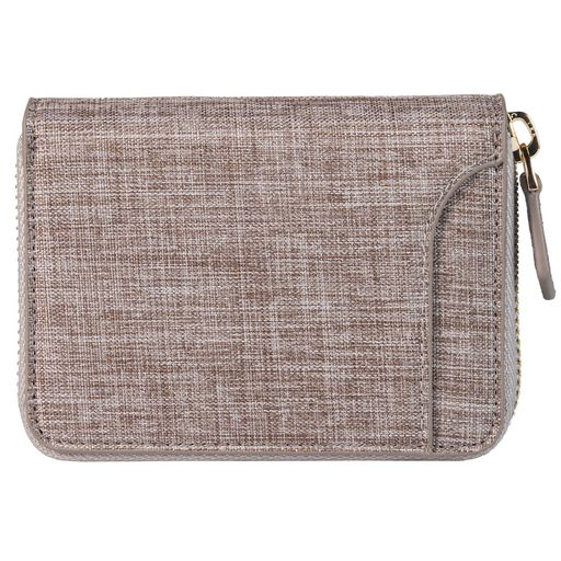 [LUCKYSGY]小銭入れメンズコインケースミニ財布メンズ帆布8カード入れキーリング付きカードケース財布..