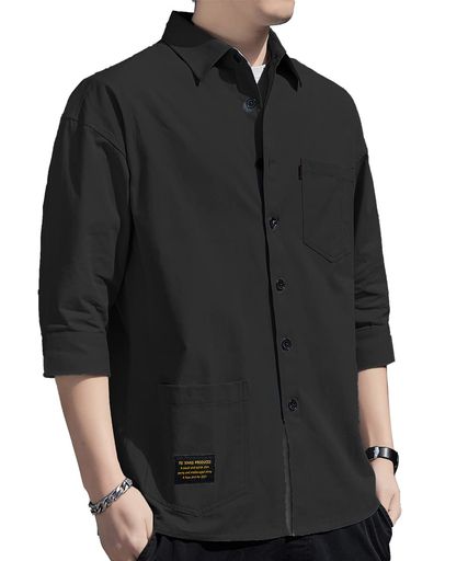 【サイズ】【M=日本S】適応胸囲の目安:78-82cm身長の目安:155-163cm体重:40-47kg;【L=日本M】適応胸囲の目安:82-88cm身長の目安:163-168cm体重:47-55kg;【XL=日本L】適応胸囲の目安:88-92cm身長の目安:168-173cm体重:55-60kg;【2XL=日本XL】適応胸囲の目安:92-96cm身長の目安:170-175cm体重:60-70kg;【3XL=日本2XL】適応胸囲の目安:96-100cm身長の目安:173-180cm体重:70-80kg。※表記寸法と実寸値の多少(1-3cm)の誤差はご容赦ください。商品画像と実際の色は、撮影の状況・モニターの表示等により若干異なる場合がございます。 【高品質の綿生地】高品質の綿生地、快適で通気性に優れ、肌に優しい、男性の魅力の落ち着いた面を示す。吸水速乾性、通気性に優れている、柔らかい肌さわりを与えてくれる。程よい厚みの生地は季節を問わず活躍してくれ、休日のカジュアルスタイルや、ビジネスにもハマる万能シャツ。