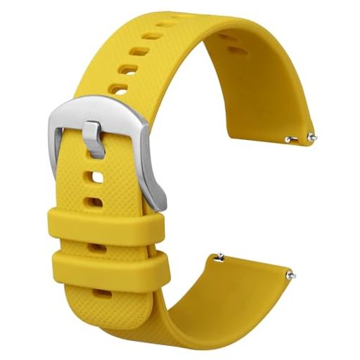 高品質材料:このベルトは耐久性があり、肌にやさしいシリコン素材を使用した、鋭利なエッジがなく、触ってみると柔らかく、手首に適しています 簡単な着脱:ベルトにはクイックリリースピンが付いており、指でクイックリリースノブをスライドさせるだけで簡単に装着・取り外し可能です。ベルトは数秒で交換でき、いつでも手軽に使えます バンド幅(サイズ):このバンドには5種類の幅があります:16mm、18mm、19mm、20mm、21mm、22mm、24mm。ラグ幅は16mm、18mm、19mm、20mm、21mm、22mm、24mmの伝統的な腕時計とスマートな腕時計と互換性があります、正確に腕時計のサイズを測定してください 多様なカラーバリエーション:さまざまなカラーオプションで、お好みやスタイルに合わせてスタイリッシュな腕時計をお楽しみいただけます パッケージ内容:ラバーバンド*1本。何かございましたら、当店までご遠慮なくお問い合わせください