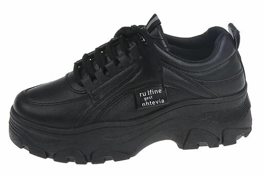 [SenHu]スニーカーレディース厚底スニーカーダッドスニーカー白厚底ランニングシューズ黒スポーツシューズ靴ウォーキングシューズ運動靴通気性防水カジュアル身長アップ女性用通勤通…