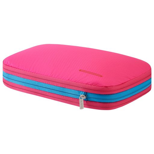 BeeNesting圧縮バッグ防水トラベルポーチ旅行用圧縮袋9L衣類圧縮袋収納ファスナー拡張可能ペース節約2..