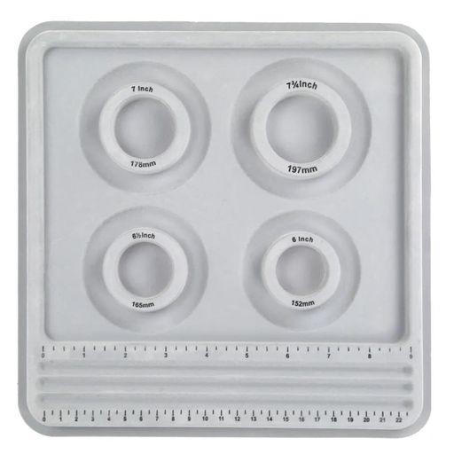 EsiFare1個ブレスレットデザインボードビーズマット手作りマットボード使いやすい4つの円形目盛り付き..