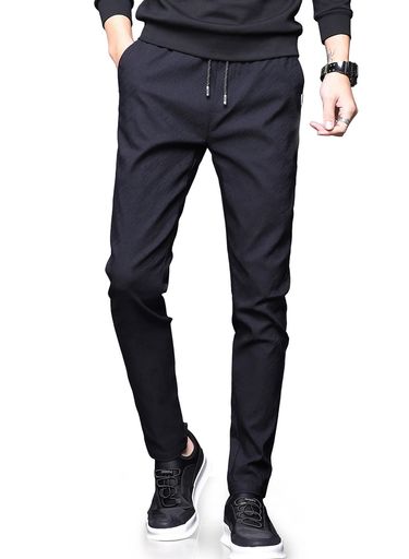 [NEWHEY]チノパンメンズスキニーパンツスーパーストレッチスウェットズボン細身デザイン大きいサイズ夏..