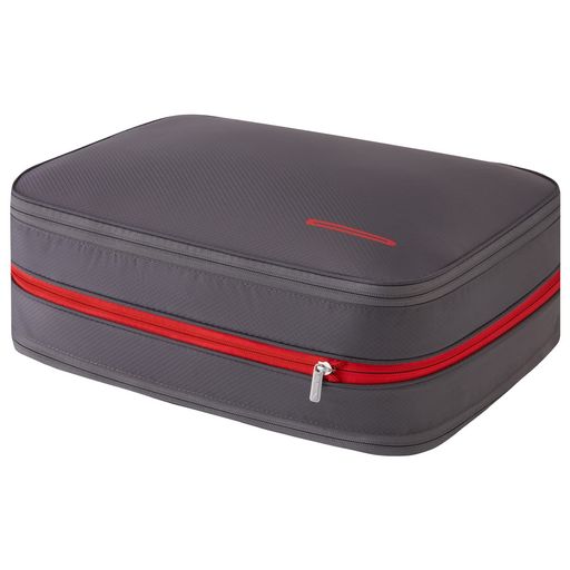 BeeNesting圧縮バッグ防水トラベルポーチ旅行用圧縮袋衣類圧縮袋収納ファスナー拡張可能ペース節約2つ..