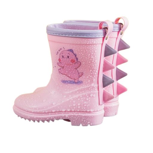 レインブーツレインシューズ長靴雨靴キッズ子供女の子男の子かわいいおしゃれ靴通園通学アウトドアピンク