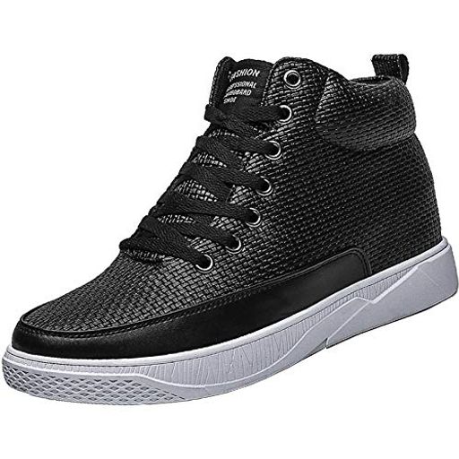 [ziitop]シークレットシューズ適用8cm身長アップメンズレディースシークレットスニーカーハイカットス..