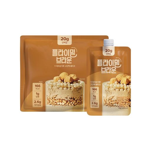 【FLIMEAL(フライミール)】シェイクスパウトポーチブラウン17種類の穀物(7包入り)315g#韓国プロテイン..