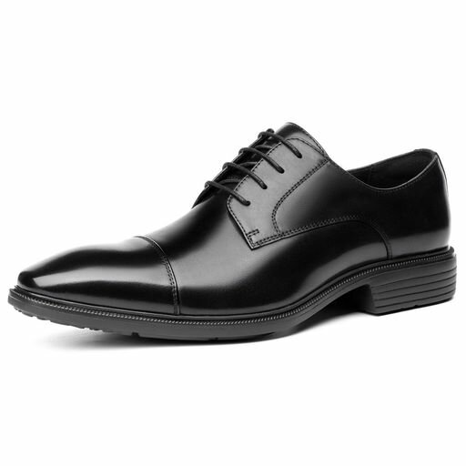 [フォクスセンス]ビジネスシューズ革靴メンズ本革ドレスシューズ完全防水ストレートチップ紳士靴外羽根..