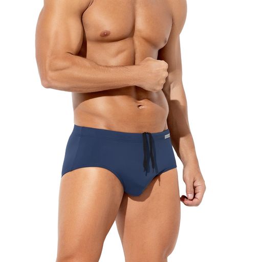 [CaseyKevin]メンズ水着水泳パンツビキニブリーフ紐付き通気速乾水陸両用競パンサーフィン温泉海水浴おしゃれCK4091ネイビーM