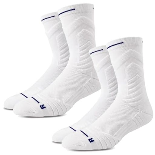 [Aqinmony]スポーツソックスバスケットボールソックスメンズ無地試合/練習用靴下ソムリエ監修中厚手滑..