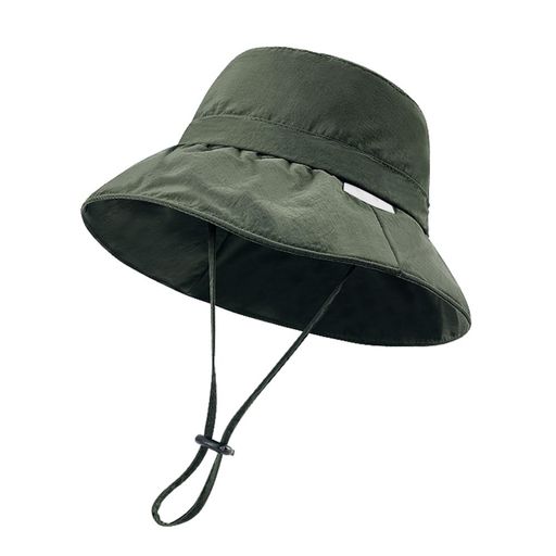 [Mutenye]バケットハットメンズ/レディース大きいサイズサファリハット撥水軽量折りたたみハットuvカット日焼け防止帽子通気速乾防風日よけ帽子春夏用(JPアルファベットLオリーブグリーン)