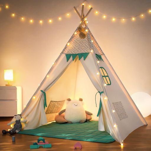 besrey キッズテント テント子供用 秘密基地 キッズ家 miniハウス 室内 女の子 プレイハウス 知育玩具 室内遊具 おもちゃ 折畳可能