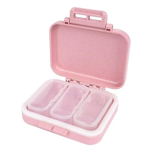 🍀【商品仕様】全体サイズ:3.34 x 2.95 x 0.98インチ(8.5 x 7.5 x 2.5cm)、64g;個別サイズ:2.16 x 1.18 x 0.98インチ(5.5 x 3 x 2.5cm);非常に軽く小さいのでどこにでも持ち運べ、ハンドバッグ、財布、スーツケース、バックパック、またはジャケットのポケットにもほとんど場所を取らずに簡単に入ります。3グリッドデザインで、さまざまな錠剤を収納するのに十分な容量があります。 🍀【実用性が高い】本体は3つの仕切りに分かれており、内容物は別々に収納できます。錠剤、タブレット、カプセルなどの固形薬と保健品に適用されます。箱の仕切り板とシリカゲルのシールリングは取り外しができます。洗浄して清潔に保てます。 🍀【密封性は良いです】箱の活動場所にはシリカゲルが密封されています。3つの格子には独立したカバーがありますので、湿気やほこりが侵入する心配がありません。外側を開けたら中のものが勝手に飛び出ません。シールを貼って管理しやすいです。 🍀【携帯に便利です】軽量でコンパクトです。適切なサイズ。コンパクトなデザインはバッグに簡単に収納でき、持ち運びにも便利です。