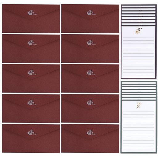 レターセットおしゃれ大人シンプル封筒10枚手紙16枚便箋セットお洒落高級大量セット招待状結婚式お祝い..