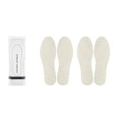 ラテックスインソール【2セット】通気性ソフト吸汗中敷き柔らかい薄型スリム靴底汗吸収立ち仕事疲れない靴メンズレディース衝撃吸収(ホワイトXL(26.5-27cm)...