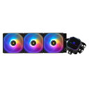 ThermalrightFrozenPrism360BlackARGB水冷CPUクーラー、360冷却列サイズARGB、120mmPWMファンx3、S-FDBベアリング、AMD/AM4/AM5、IntelLGA