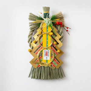 秀〆(HIDESHIME) 正月飾り しめ縄 玄関 リース 成田山 久留米分院 祈願飾り (聖) KN-001