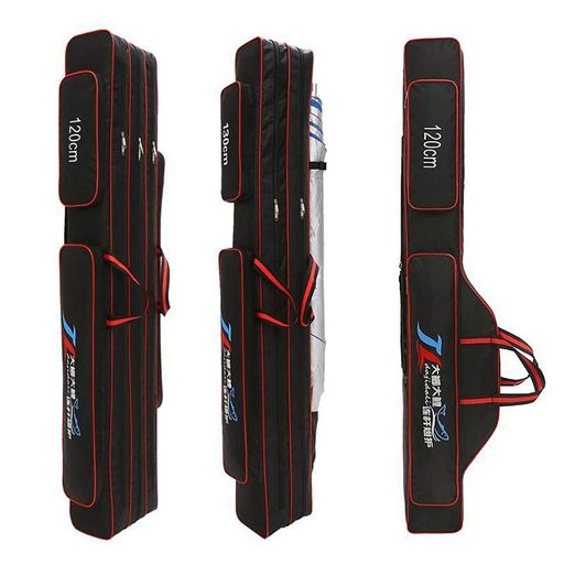 钓鱼包便携钓鱼竿钓竿工具收纳袋鱼竿包渔具包90/100/110/120厘米(直方包90厘米)