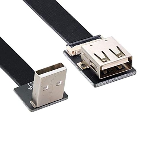NFHKアップアングルUSB2.0Type-Aオス-メ