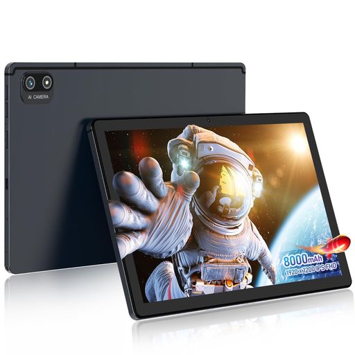 【8コアCPU、8000mAhバッテリー】Kinstoneタブレット10インチwi-fiモデル8GB+128GB+1TB拡張可能CPU2.0Ghz10Hour大容量バッテリー5MP/13MPカメラ1920*1200FHDIPS