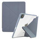 iPadPro12.9インチケース第6/5/4/3世代に適用(2022/2021/2020/2018)用インチケースレザー背面カバー5WAYスタンド横置&縦置マグネット吸着式付き自動スリープ機能超スリム軽量衝撃保護