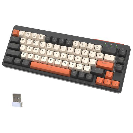 FREEWOLFM68ゲーミングキーボードメンブレンキーボード3モード有線/無線2.4G/BLUETOOTH接続68%キーレイアウト67キーコンフリクトフリーRGBPBT3色キーキャップ日本語マニュアル付ギフト FREEWOLFM68ゲーミングキーボードメンブレンキーボード3モード有線/無線2.4G/BLUETOOTH接続68%キーレイアウト67キーコンフリクトフリーRGBPBT3色キーキャップ日本語マニュアル付ギフト
