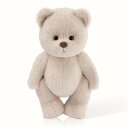 TeddyTalesリナベアハンドメイドぬいぐるみスペシャルロングヘアテディベアくま手作りMサイズオートミールクッキー(30cm)