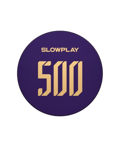 SLOWPLAYGodelセラミックポーカーチップ(カジノグレード・10g・39mm)|テキサスホールデム用・プロ仕様|50枚セット|500ドルチップ