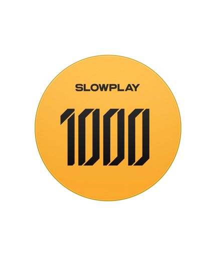 SLOWPLAYGodelセラミックポーカーチップ(カジノグレード・10g・39mm)|テキサスホールデム用・プロ仕様|50枚セット|1000ドルチップ