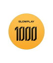 SLOWPLAYGodelセラミックポーカーチップ(カジノグレード・10g・39mm)|テキサスホールデム用・プロ仕様|50枚セット|1000ドルチップ