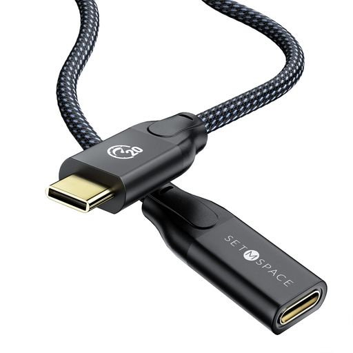 SETMSPACE USB ֥ 20GBPS USB3.2 GEN2X2 SURFACE ֥ USB C ֥ PD®...