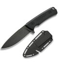 SWISS+TECH シースナイフ フルタング構造 G10ハンドル 全長23CM D2ダイス鋼ブレード 薪割り 釣り 登山 キャンプ キャンピング サバイバル アウトドアナイフ 【ケース付き】(4)