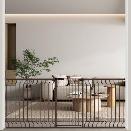 Seogvaベビーゲートハイタイプ高さ103cm拡張フレーム付き自動ロック高さ100cm以上つっぱり式穴開け不要..