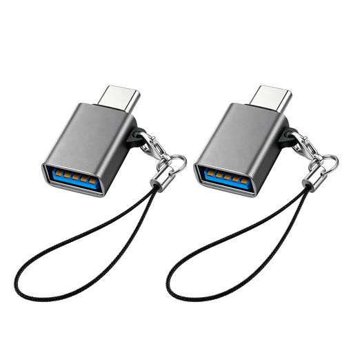 【紛失防止設計】 コンパクトで持ち運びやすさを追求されたUSB-C変換アダプタ。本体にはキーチェーン(ストラップ)が付いており、外出時などの紛失を防ぎ、手軽に持ち運ぶことができます。 【高級感のある高耐久素材】 アダプタの本体にはアルミニウム素材を採用しています。おしゃれで高級感のある「ガン色」のデザインと、長期間の使用に耐えうる優れた耐久性が両立されています。 【USB3.2 Gen2・10Gbps高速データ転送】 USB3.2 Gen2規格に準拠しており、最大10GBit/sの高速データ転送を実現しています。USB2.0と比較して最大20倍の速度まで上がっており、大容量データの移行もスムーズです。 【下位互換性・給電サポート】 本製品は下位互換性があるため、USB3.0やUSB2.0機器にも対応可能です。さらに、最大3AのUSB-Aポートを備えたデバイスの充電(給電)もサポートしています。 【OTG(On-The-Go)機能対応】 本体のOTG変換機能を通して、手元のUSB周辺機器を最大限に活用できます。