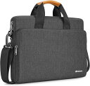 NIDOO1314インチのラップトップコンピュータ用のショルダーバッグ・メッセンジャーバッグ・ブリーフケース・ケース。13インチ、13.6インチ、14インチのMACBOOKPRO