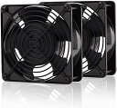 EZDIY-FAB120MMケースファン161CFM4000RPM高性能冷却PCケースファン大風量4ピンMOLEXコネクタBITCOINMINING-2個セット