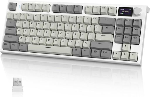 ATTACKSHARKxAJAZZK86ゲーミングキーボードワイヤレスキーボードキーボードbluetoothワイヤレスリニア..