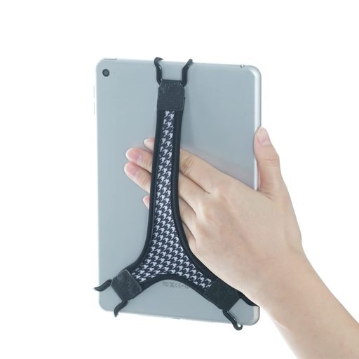 TFYセキュリティハンドストラップホルダータブレット用フィンガーグリップ-Fire7インチ/FireHD8/iPadMini/GalaxyTabS8.4/GalaxyTab2/3/4/GalaxyTab