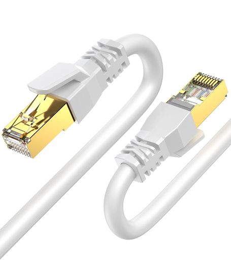 LAN֥ CAT8 ƥ꡼8֥ 1M Ķ®40GBPS/2000MHZ RJ45 ƥ꡼8 ͥåȥ֥ ...