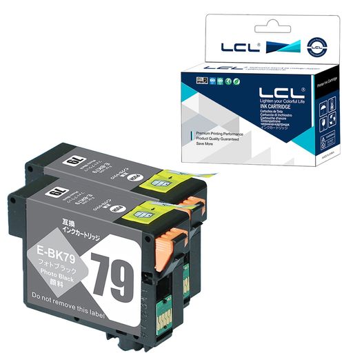 Other - LCLエプソン用ICBK79顔料残量表示付き(2パックフォトブラック)互換インクカートリッジ対応機種:SC-PX5VII