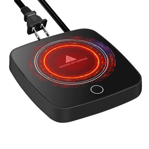 「青40°C/紫50°C/赤55°C」MACOLAUDERカップウォーマー8時間自動オフ機能付きデスクカップヒーター保温..