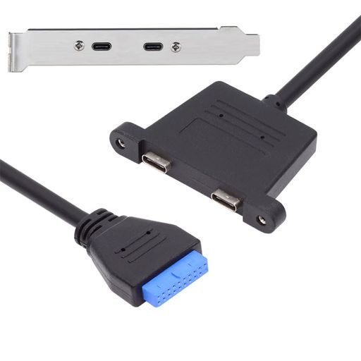 NFHKOUSB3.0ޥܡ19/20ԥ-USB-CTYPE-Cǥ奢ݡȥ᥹PCI-EХåѥͥ5GBPS֥