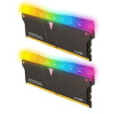 V-COLOR HYNIX IC デスクトップPC用 ゲーミングメモリ PRISM PRO RGB (発光型) DDR4-3200MHZ PC4-25600 16GB (8GB×2枚) U-DIMM 1.35V CL16 ヒートシンク付き(2)