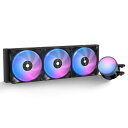 OcypusDeltaL36ARGBCPUクーラー簡易水冷360mm、レイヤーARGBライティングエフェクト、TDP300W、低ノイズポンプ、高性能4ピンPWMファン、最大2000RPM、AMDAM4/AM5、IntelLGA