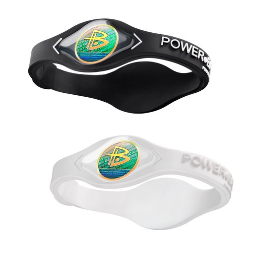 [POWER·BALANCE]2Pcsオリジナルの本物のパフォーマンスリストバンドシリコンゴムリストバンド、スポー..