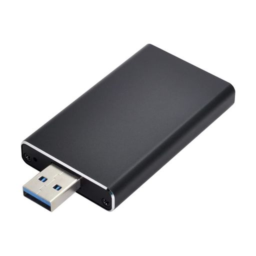 NFHKMiniPCI-EmSATA-USB3.0外付けSSDPCBA変換アダプターペンドライバーカードケース付き