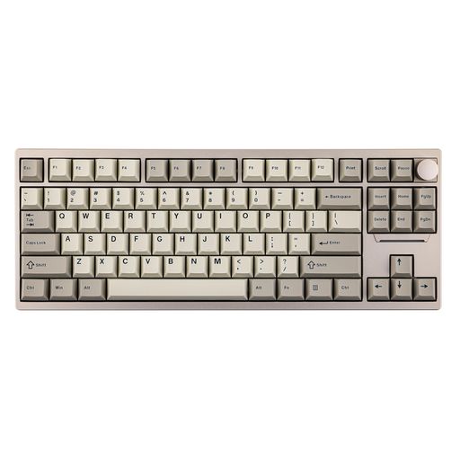 EPOMAKERP87TKLアルミニウムワイヤレスゲーミングキーボードQMK/VIAプログラム可能メカニカルキーボード87%Bluetooth/2.4Ghz/USB-CキーボードCNCメタルノブとRGBバックライト技適認証取得