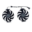 グラボファングラフィックカードファングラフィックボードファンGPUグラボ冷却用冷却ファンGPUクーラー冷却器ASUS用DUALRTX3060TI8GBV2MIN...
