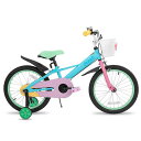 STITCH子供用自転車MACARON12141618インチ補助輪ベル泥除け付き女の子男の子可愛いプレゼント自転車誕生日クリスマス入学お祝い幼児